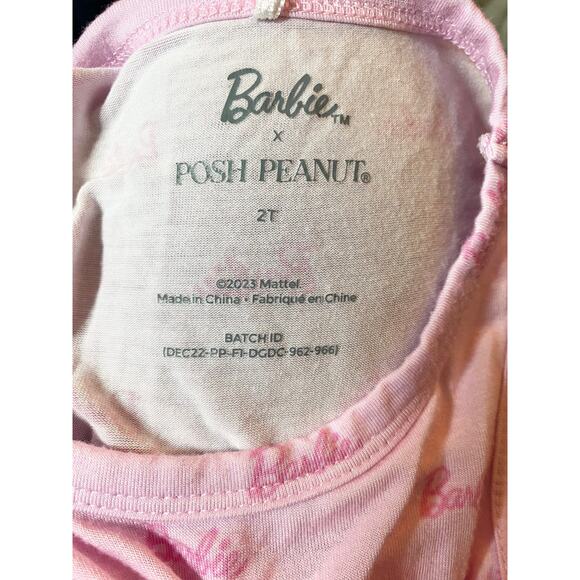 Posh Peanut Barbie Sleeveless Twirl Skirt Bodysuit Size 2T - Picture 3 of 3